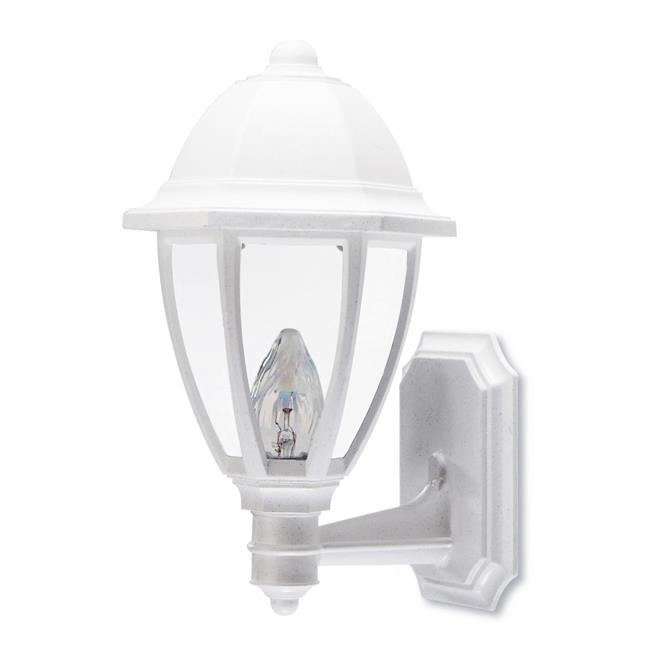 Wave Lighting S21SC-LR12W-WH LED Everstone Companion Size Lantern in Whitestone